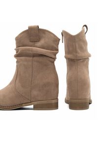 Jenny Fairy Kowbojki LORA WS5052-03 Beżowy. Kolor: beżowy. Materiał: materiał #6