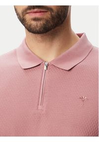 JOOP! Polo Jj-Tibaris 30103411 Różowy ciemny Regular Fit. Typ kołnierza: polo. Kolor: różowy. Materiał: bawełna #5