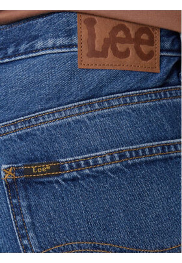 Lee Jeansy West 112364167 Niebieski Straight Fit. Kolor: niebieski