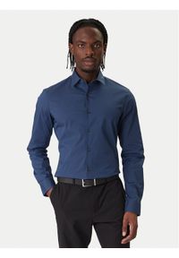 Calvin Klein Koszula Essentials LV019EU037 Szary Slim Fit. Kolor: szary. Materiał: bawełna #1