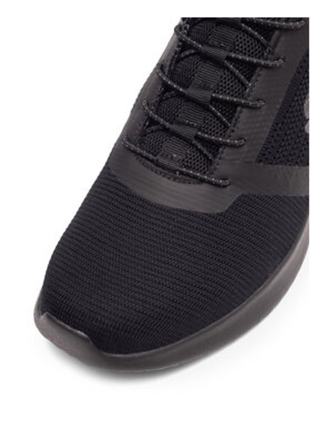skechers - Skechers Sneakersy BOUNDER 52504 BBK Czarny. Kolor: czarny. Materiał: materiał