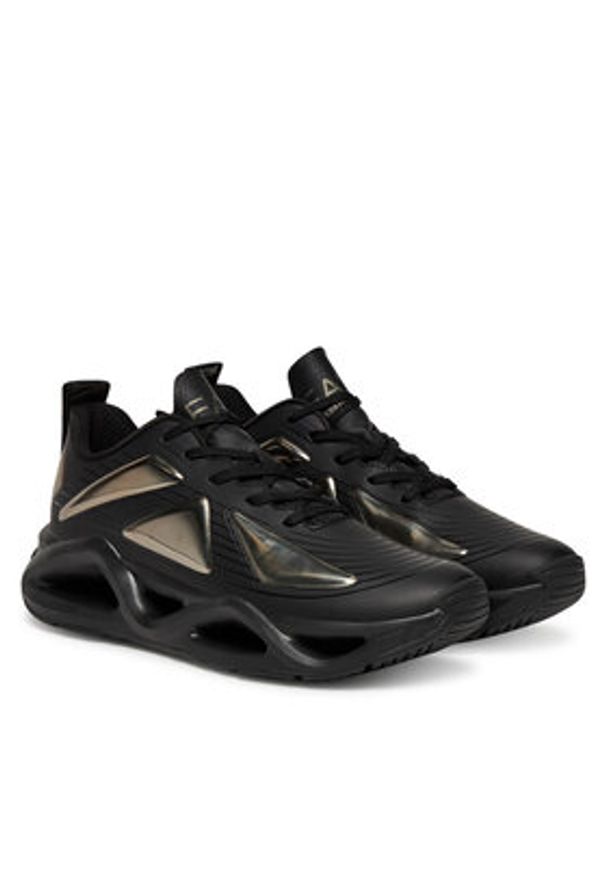EA7 Emporio Armani Sneakersy X8X220 XK436 R313 Czarny. Kolor: czarny. Materiał: materiał