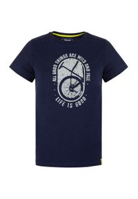 Lowa - Dziecięce T-shirt Baakis 116 - Miękka Bawełna i Elegancki Nadruk. Kolor: wielokolorowy. Materiał: bawełna. Wzór: nadruk
