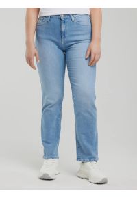 Big-Star - Jeansy damskie z prostą nogawką jasnoniebieskie Myrra 113. Kolor: niebieski. Styl: klasyczny #9