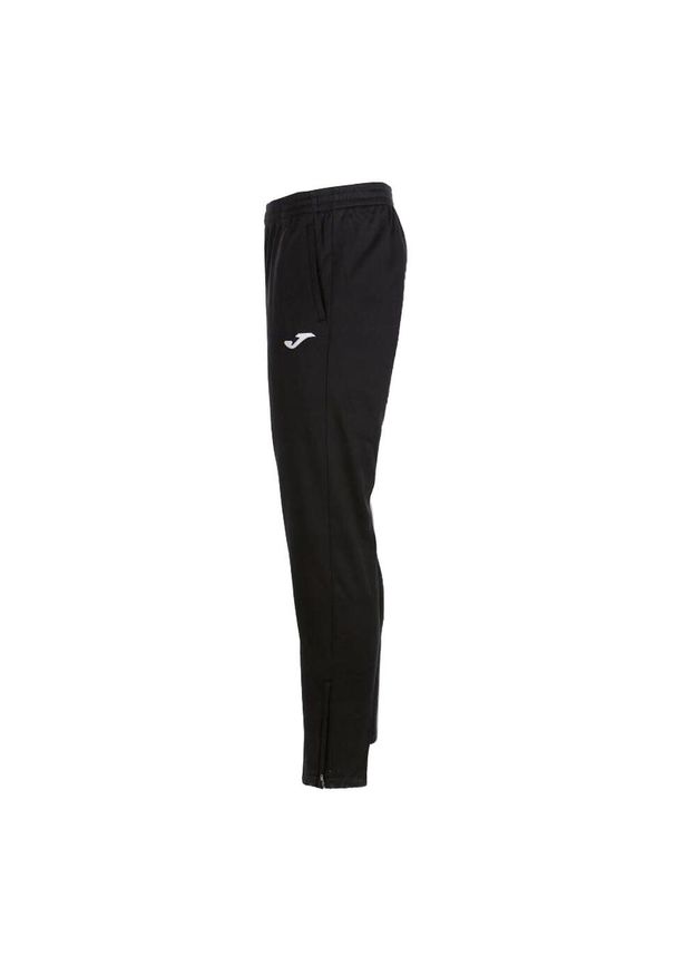 Joma - Męskie Spodnie Do Biegania Elba. Kolor: czarny. Materiał: dresówka