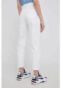Noisy may - Noisy May jeansy Isabel damskie high waist. Stan: podwyższony. Kolor: biały #4