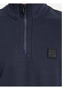 BOSS - Boss Bluza Sidney 42 50486946 Granatowy Regular Fit. Kolor: niebieski. Materiał: bawełna #3