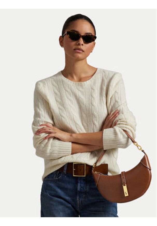 Polo Ralph Lauren Torebka 428871248014 Brązowy. Kolor: brązowy. Materiał: skórzane