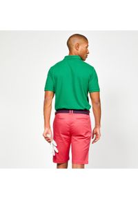 INESIS - Spodenki do golfa chino męskie Inesis MW500. Kolor: różowy. Materiał: bawełna, elastan, poliester, materiał. Sport: golf