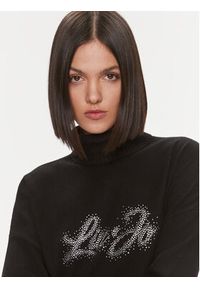 Liu Jo Golf MF3432 MS14G Czarny Regular Fit. Typ kołnierza: golf. Kolor: czarny. Materiał: wiskoza #2