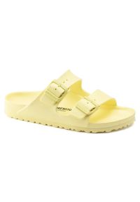 Birkenstock - BIRKENSTOCK ARIZONA EVA Klapki damskie. Okazja: na co dzień, na spacer, do pracy. Kolor: żółty. Styl: casual #2