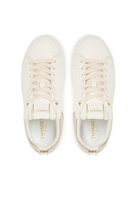 TwinSet - TWINSET Sneakersy 252TCP024 Biały. Kolor: biały. Materiał: skóra #4