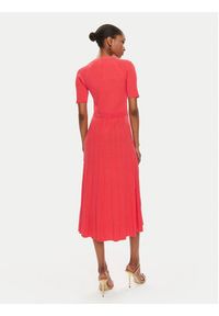 MICHAEL Michael Kors Sukienka dzianinowa MS480U033D Koralowy Regular Fit. Kolor: pomarańczowy. Materiał: wiskoza #4