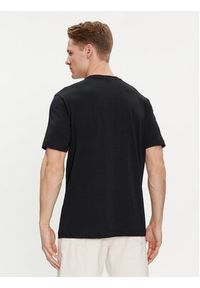 Champion T-Shirt 219852 Czarny Comfort Fit. Kolor: czarny. Materiał: bawełna