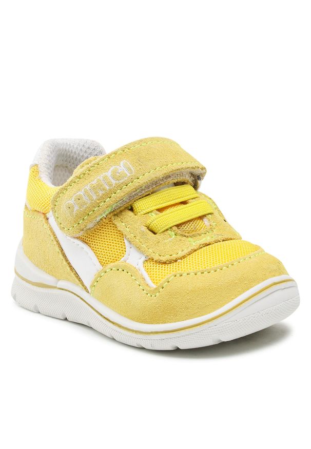 Sneakersy Primigi 1851000 Gial. Kolor: żółty. Materiał: materiał