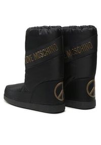 Love Moschino - LOVE MOSCHINO Śniegowce JA24032G1HISY000 Czarny. Kolor: czarny. Materiał: materiał #4