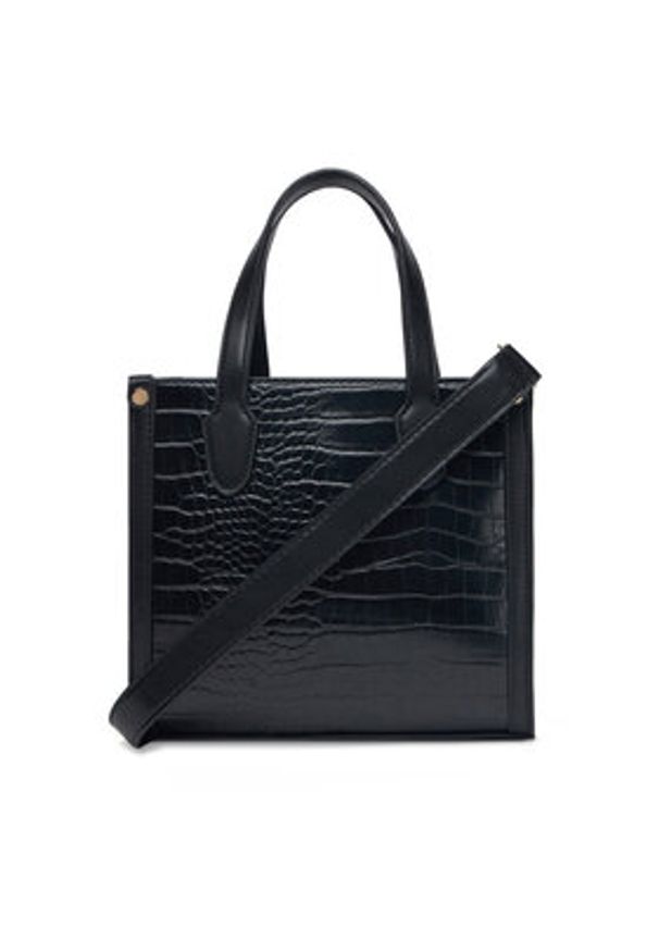 DeeZee Torebka DZE-S-015-07 Czarny. Kolor: czarny. Materiał: skórzane