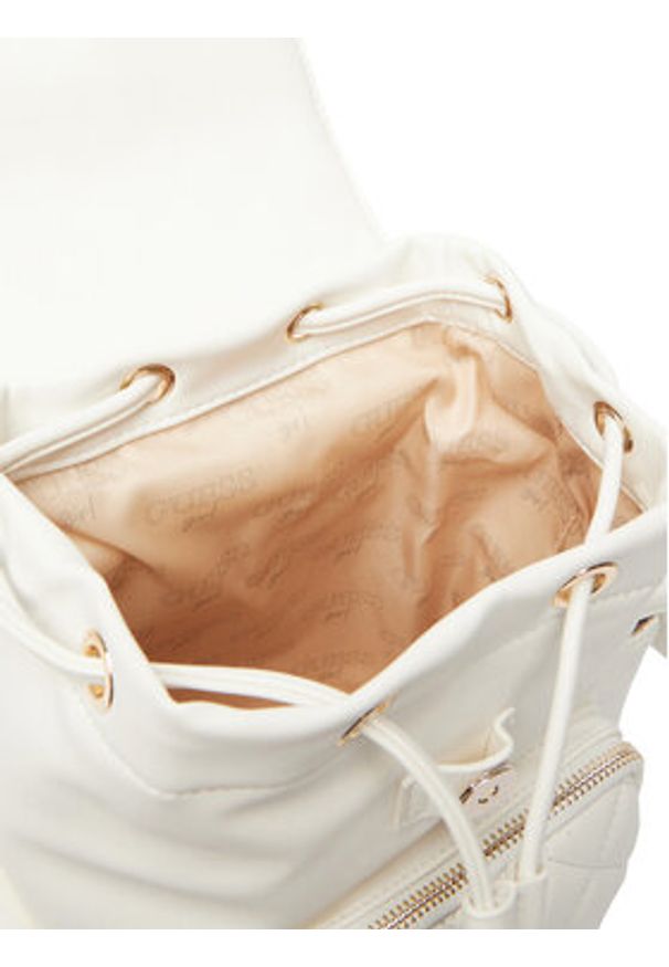 Guess Plecak J6YZ05 W2510 Biały. Kolor: biały. Materiał: skóra
