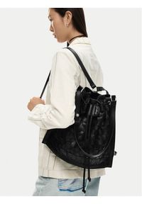 Desigual Plecak 26SAKP13 Czarny. Kolor: czarny. Materiał: skóra #1