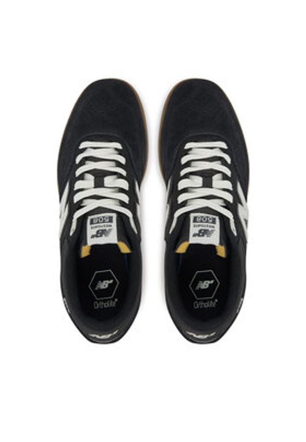 New Balance Sneakersy NM508SBA Czarny. Kolor: czarny. Materiał: skóra, zamsz