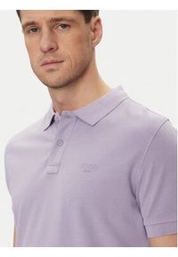 JOOP! Jeans Polo 15 JJJ-02Ambrosian 30045619 Fioletowy Modern Fit. Typ kołnierza: polo. Kolor: fioletowy. Materiał: bawełna #6