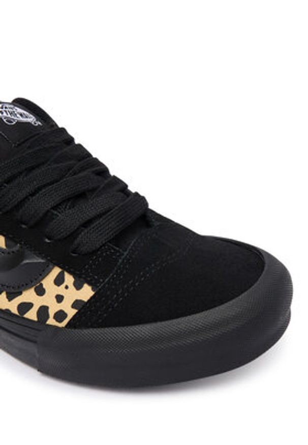 Vans Tenisówki Knu Skool VN000D6ZEZI1 Czarny. Kolor: czarny. Materiał: zamsz, skóra