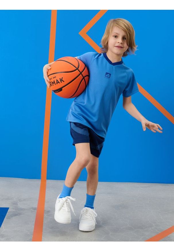 Sinsay - Szorty sportowe Active - granatowy. Kolor: niebieski. Styl: sportowy