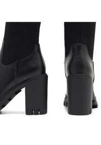 DeeZee Kozaki MELISSA WS5955-02 Czarny. Kolor: czarny. Materiał: materiał #5