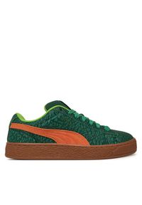 Sneakersy Puma. Kolor: zielony. Model: Puma Suede