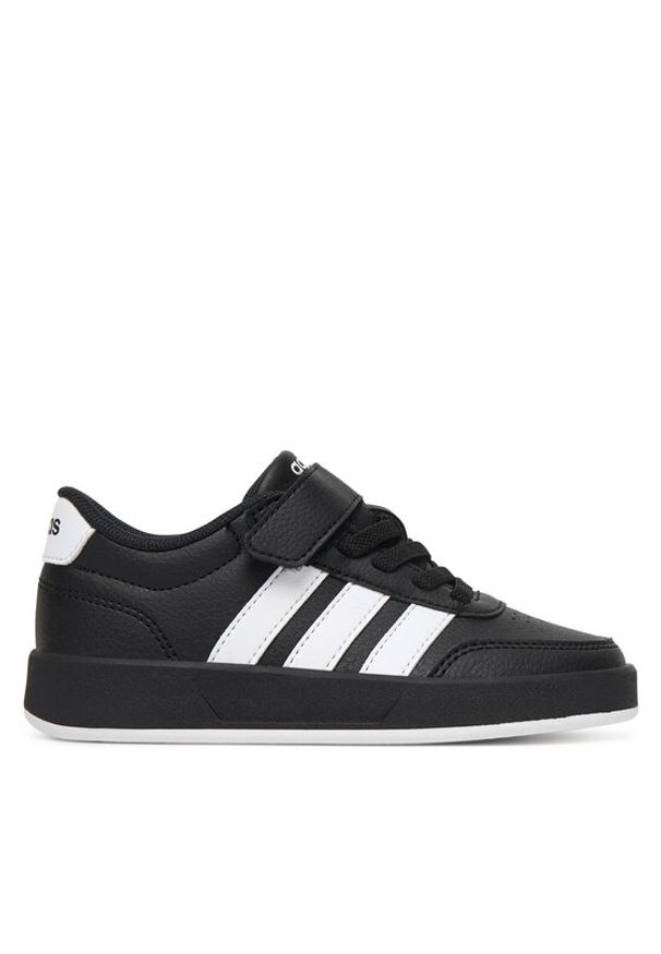 Adidas - adidas Sneakersy Breaknet 3.0 JS3687 Czarny. Kolor: czarny. Materiał: skóra