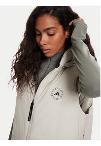 Adidas by Stella McCartney - adidas by Stella McCartney Bezrękawnik JM3673 Szary Loose Fit. Kolor: szary. Materiał: syntetyk. Długość rękawa: bez rękawów #7