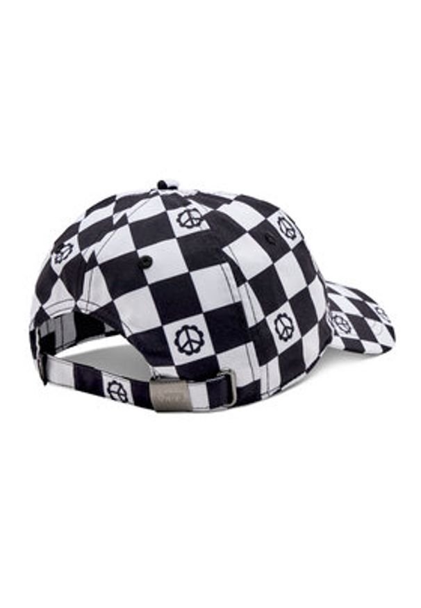Vans Czapka z daszkiem Court Side Printe VN0A34GRY0J1 Czarny. Kolor: czarny. Materiał: materiał, poliester