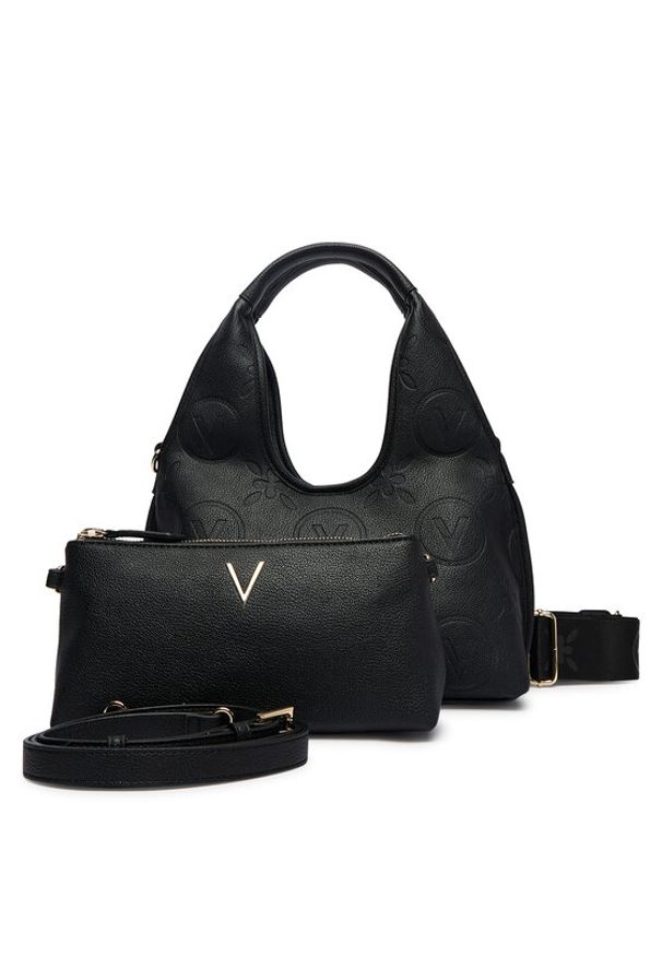 VALENTINO - Valentino Torebka Samba Re VBS8ZG03 Czarny. Kolor: czarny. Materiał: skórzane