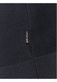 Blend Sweter 20714636 Granatowy Regular Fit. Kolor: niebieski. Materiał: bawełna #5