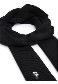 Karl Lagerfeld - KARL LAGERFELD Szalik 246W3306 Czarny. Kolor: czarny. Materiał: poliamid, nylon #3