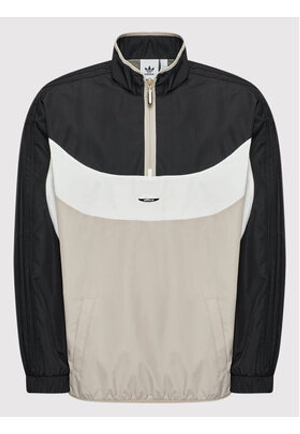 Adidas - adidas Bluza R.Y.V. HC9479 Beżowy Regular Fit. Kolor: beżowy. Materiał: syntetyk