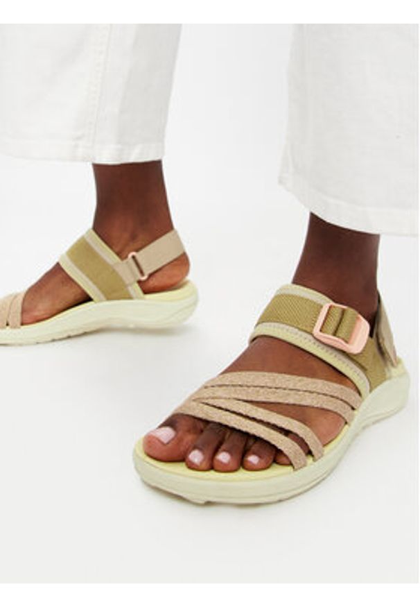 Merrell Sandały Terran 4 Backstrap J006796 Brązowy. Kolor: brązowy. Materiał: skóra