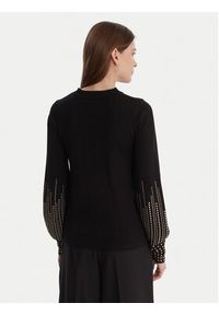 Artigli Sweter ACMA002879 Czarny Regular Fit. Kolor: czarny. Materiał: wiskoza #5