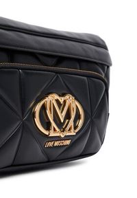 Love Moschino - LOVE MOSCHINO Nerka JC4261PP0OLC0000 Czarny. Kolor: czarny. Materiał: skóra #4