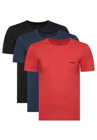 Hugo - HUGO Komplet 3 t-shirtów 50532811 Kolorowy Regular Fit. Materiał: bawełna. Wzór: kolorowy