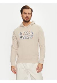 Jack & Jones Bluza Bryan 12268128 Beżowy Relaxed Fit. Kolor: beżowy. Materiał: bawełna #1