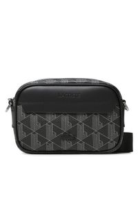 Lacoste Saszetka S Reporter Bag NH3650LX Czarny. Kolor: czarny. Materiał: skóra