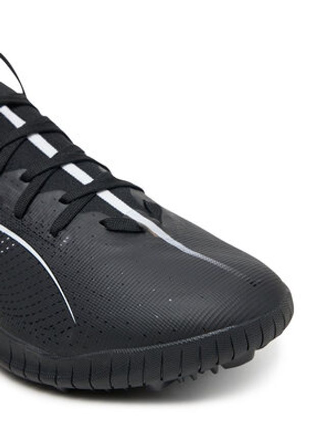 Puma Buty do piłki nożnej Ultra 5 Match+ Tt 107890 02 Czarny. Kolor: czarny. Materiał: skóra