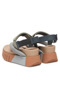 United Nude Sandały Delta Tong 10712972188 Szary. Kolor: szary. Materiał: skóra #5
