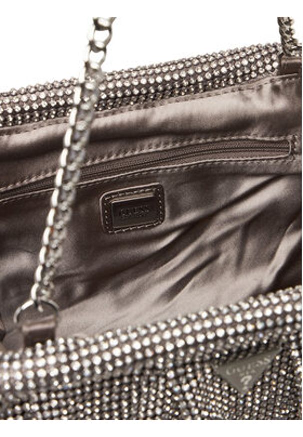 Guess Torebka Zalina Mini HWRY93 50710 Srebrny. Kolor: srebrny