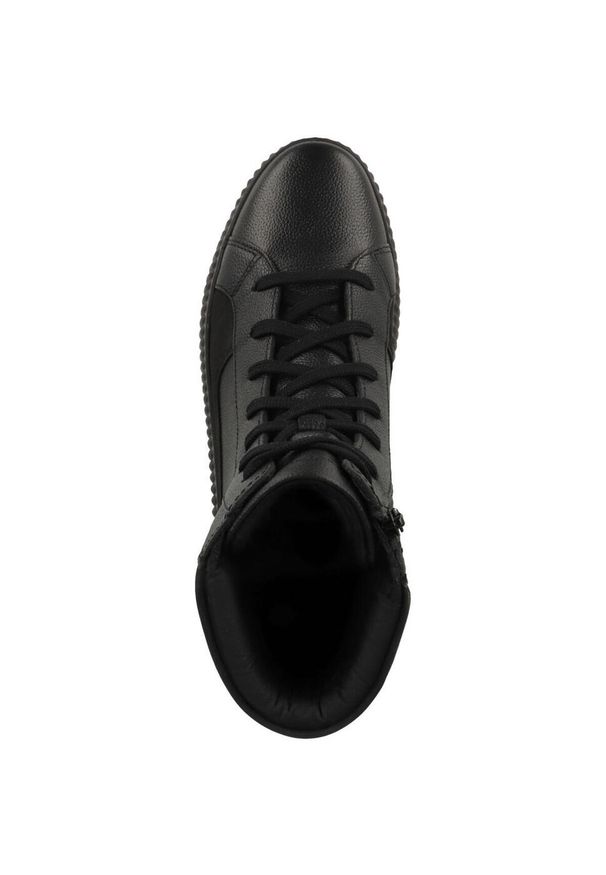 Geox Model D Graisy Kolor Czarny. Kolor: czarny. Materiał: tkanina, skóra