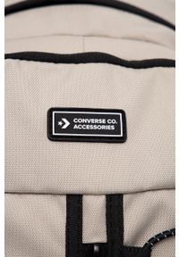 Converse Plecak kolor beżowy duży gładki. Kolor: beżowy. Wzór: gładki
