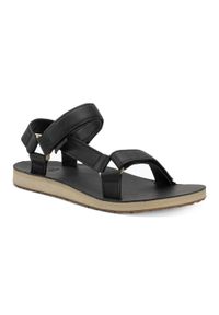 Sandały damskie Teva Original Universal Leather. Kolor: czarny
