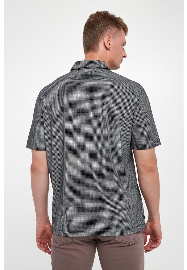 Armani Exchange - Polo męskie ze wzorem ARMANI EXCHANGE. Typ kołnierza: polo