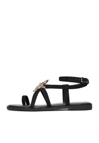 DeeZee Sandały CEO-YLD-F9678 Czarny. Kolor: czarny. Materiał: materiał #7